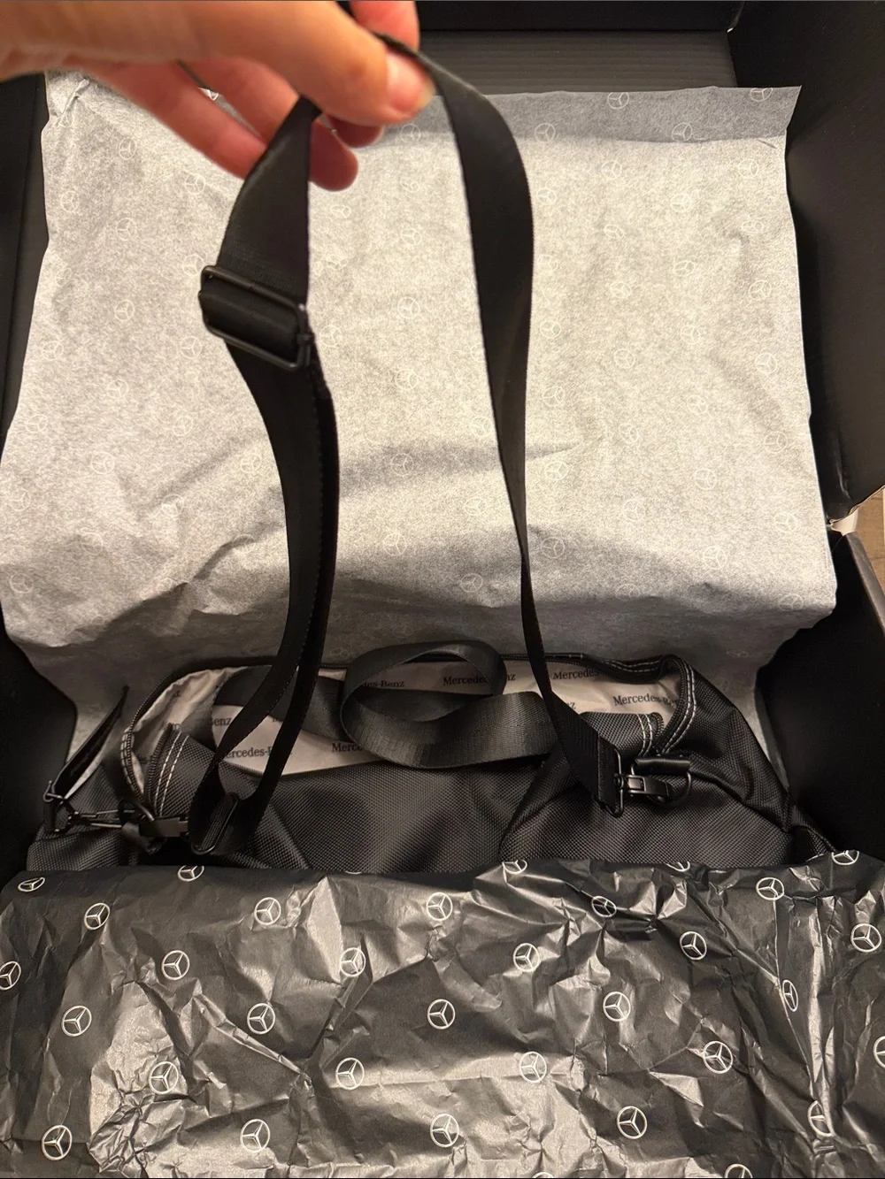 Black Duffel Bag